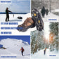 Grödel Stijgijzers for hiking boots with 10 teeth, crampons, shoe spikes, winter, anti-slip shoe spikes for men, women, adults, suitable for walking, trail running,