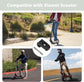 Folding hook lock with iron clasp, compatible with Xiao-Mi M365, reinforced hinge for aluminium folding electric scooters