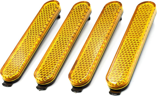Petluno - Rear Wheel Cover Reflector for Xiaomi 1S Essential Pro2 Electric Scooter