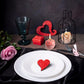2 candle-shaped molds for pouring, 3D silicone for Mother&