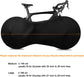 Bike Wheel Cover Indoor Dust-Proof and High Elasticity Bicycle Bag Black Large