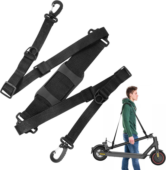 Petluno Accessories for electric scooters, compatible with Xiaomi M365/1S/Pro, scooter carry bag/child handle/ hooks/cable conduit protection/reflective set/shoulder strap/handlebar 