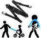 Petluno Accessories for electric scooters, compatible with Xiaomi M365/1S/Pro, scooter carry bag/child handle/ hooks/cable conduit protection/reflective set/shoulder strap/handlebar 