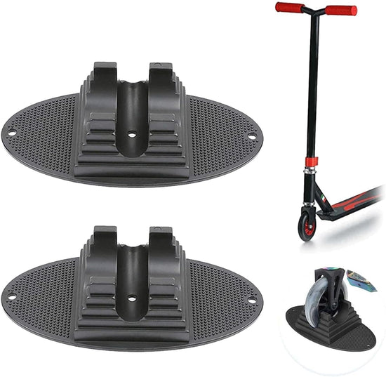 Universal kickstand, 2 pieces, for wheels from 90 mm to 120 mm, stunt kickstand, extra stable stand, professional scooter kickstand, freestyle kickstand, stunt kickstand