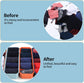 4 pieces of sock and underwear storage boxes, wardrobe organizer, drawer divider for home