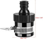 Tik Connector Universal Adjustable Adapter Hose Pipe Fitting for Kitchen Gardening Car Washing Cleaning