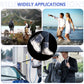 10 pairs of waterproof rain shoe covers with elastic bands, disposable shoe covers for men and women, transparent waterproof anti-slip shoe covers for outdoor camping
