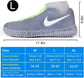 Silicone overshoes, waterproof shoe covers, reusable anti-slip suitable for rain, snow, rough beaches and narrow paths transparent L (39--42)
