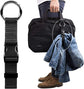 2-piece travel luggage set including suitcase, coat hanger, luggage straps, non-slip, portable backpack, luggage set