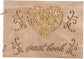 Houten Bruiloft Gastenboek Album Bericht Notebook voor Engagement Decoratie Evenement Feestartikelen Decoraties Gastenboeken (