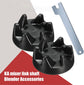 2 pieces of couplings 9704230, compatible with Kitchenaid KSB52/KSB5/5KSB52/5KSB5, loose parts removal tool