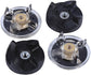 Blade Gears, Replacement 2 Base Gear Rubber Gears Spare Blender Replacement Parts Mixer Accessories, For Magic Bullet 250W Juicer
