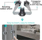 Petluno Broom Holder - Tool Holder Broom Wall Mount System Multi Wall Holder Mounting System Garden Tools Set Including Fixing Hardware (blue) grey 6