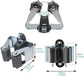 Petluno Broom Holder - Tool Holder Broom Wall Mount System Multi Wall Holder Mounting System Garden Tools Set Including Fixing Hardware (blue) grey 6