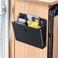 Storage space for campers with self-adhesive motorhome accessories Essentials Caravan Gadgets, 34 x 29 x 14 cm Foldable wall-mounted organizer for bedroom, office, bedside table desk