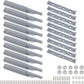 Petluno® Pack of 10 push-to-open door openers, soft close door dampers for kitchen cabinet doors