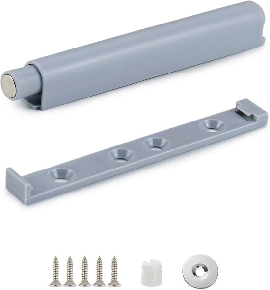 Petluno® Pack of 10 push-to-open door openers, soft close door dampers for kitchen cabinet doors