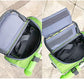 Waterproof Bicycle Handlebar Bag with Transparent Pouch and Adjustable Strap High-Capacity Cycling Front Pack 