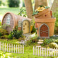 Miniature Wooden Fence, 35 Inch Fairy Garden Fence Ornament Fence for Dollhouse Miniature Garden Fairy Garden Succulent Plant Pot Micro Landscape DIY Diorama DIY Crafts Project (Wood color)