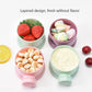 2 PCS 4 Layers Baby Milk Powder Dispenser, Milk Powder Pots,Food Storage Tank, Candy Storage Tank, Formula Dispenser Portable Milk Powder Formula Dispenser Container Pot Box Milk Cans Snack Storage