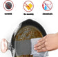 Wire Mesh Cleaning Cloth,Non Scratch Wire Dishcloth,Wire Dishwashing Rags,Multipurpose Metal Miracle Washing Rag,Reusable Steel Wool Scrubber for Kitchen Cleaning(10pcs)Suitable for Dishes,Pots, Dish