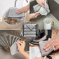 Wire Mesh Cleaning Cloth,Non Scratch Wire Dishcloth,Wire Dishwashing Rags,Multipurpose Metal Miracle Washing Rag,Reusable Steel Wool Scrubber for Kitchen Cleaning(10pcs)Suitable for Dishes,Pots, Dish