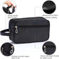 Toiletry Bag for Men,  Portable Travel Wash Bags, Water-Resistant Shaving Bag Gym Shower Bathroom Bag Dopp Kit Make Up Bag Toiletries Accessories Organizer (Black)