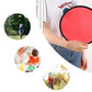 24pcs Collapsible Frisbee Fan Set Beach Frisbee Party Idea Gift Halloween Christmas New Years, 8 Colors