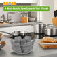 Pot and Pan Protectors, Set of 12 and 3 Different Size, Cookware Dividers Pads/Stacking Pan Protectors/Pot Separators Pads for Protecting and Separating Pots Pans