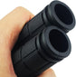 2 Pairs Bicycle Handle Bar Grips Mushroom for BMX/Road Mountain Bikes Black