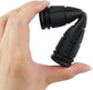 2 Pairs Bicycle Handle Bar Grips Mushroom for BMX/Road Mountain Bikes Black