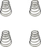 4 Pack 304 Stainless Steel Universal Quick Release Bike Wheel Skewer Springs