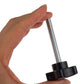 2 Pack M8 x 60mm (5/16" 2-3/8") Thread Replacement Star Hand Knob Tightening Screw