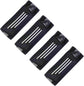 4 Pack Elastic Bike Bicycle Ankle Leg Riding Puttee Cycling Safety Bind Pant Bands Clip Strap Belt Fully Adjustable for Cycling, Jogging, Camping