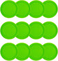 12 Pack 2.5 Inch Air Hockey Pucks for Small Size Table Green 64x4 mm