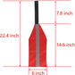 2 Pieces Travel Warning Flag Safety for Kayak