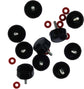 10 Pack Screws Nuts Caps for Fishing Spinning Reels Knob Power Handle Grip