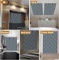 Window Insulation Kit for Winter, 3 Layer 26" X 39" Winter Insulated Cover with Fastener, Thermal to Keep Warm, Gray