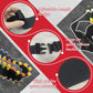 Adjustable Nylon Foam Dart Belt Strap Quick Release Buckle 27 Bullet Holes, Compatible for NERF Mega & N-Strike Elite Series, Ideal Boys Girls Gifts, Outdoor Play(Black)