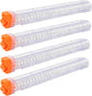 4Pcs Replacement Reload Clip 12-Round Refill Magazine Compatible for Nerf Rival Apollo XV-700 Zeue XV-1200 (Clear) 4pcs Clear