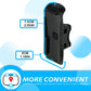 Bicycle/Bike Motor Cart Handlebar Mount Holder Compatible for Garmin eTrex 10 20 20x 30 30x / Touch 25 35 35t GPSMAP 62 62S 62ST 62SC Rino Handheld GPS