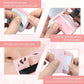 3-in-1 Oil Blotting Paper Set for Face Absorbing Sheet with Portable Mirror & Adhesive Makeup Puff, Oily Skin, Design Men Women(100 Sheets, Pink Leopard Print)