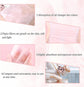 3-in-1 Oil Blotting Paper Set for Face Absorbing Sheet with Portable Mirror & Adhesive Makeup Puff, Oily Skin, Design Men Women(100 Sheets, Pink Leopard Print)