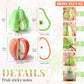 2 Pack 3D Fruit Shaped Non-Sticky Notes, Apple & Pear Sticky Memo Pads, Creative Desk Decoration Notebooks for Office, School, Planner, Journal, Prezzie