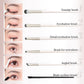 6Pcs Eye Makeup Brush Set, Soft Hairs Eyeshadow Kit, Professional Eyes for Concealer Eyebrows Eyeliner Highlighter with Snap-On Case, Beginner Friendly