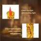 2pcs Chinese Buddhist Flameless LED Candle Lamp - Traditional Red Lantern Design, Retro Light for Meditation, Altar & Feng Shui Décor