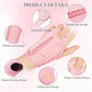 Silicone Makeup Assistant Wristband, Professional Portable Beauty Tool with Brush Holder, Color Mixing Palette & Cleaning Zone, Adjustable Hand Strap for Artists Daily Use(Pink)