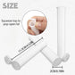 116mm 6pcs Waterproof Cigarette Storage Tubes Squeeze Bottles with Caps Airtight Sealing Plastic Container Protect Pre-Roll Cigarettes Cigarillos (White)