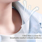 2 Rolls Collar Protector 2.5cm x 5m Invisible Self-Adhesive Sweat Pads for Shirt Collars & Hat Brims, Disposable Cutting Length Sweat-Absorbing Neckline Tape Neck Liner Against Stain
