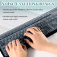 Clear PC Desktop Keyboard Cover, Universal Silicone Protector Skin for 104/107 Keys, Ultra-Thin, Waterproof, Dustproof, Anti-Slip Fits Most Standard Keyboards